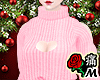 蝶 Pink Sweater Dress