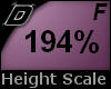 D► Scal Height*F*194%