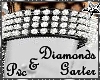 Sube Pvc&Diamonds Garter