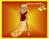 SB Drap Dress ~RedGold~