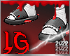 Black and red sharkies
