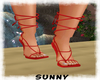 *SW* Red Sandals