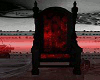 Throne with pose red-blk