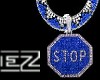 (djezc) stop chain BLUE