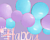 Birthday Party balloons