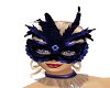 Purple Burlesque Mask