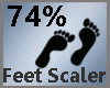 74% Feet Scaler M
