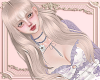 aline blond bangs