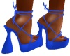 lite blue  heels