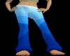 Blue Shades Flare Pants