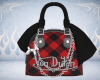 Von Red Plaid Bag
