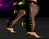 Half Leather Pants Yello