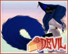 [Devil] Curly Tail blue