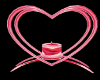 ~c1~   Pink Heart Candle