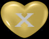 G* Gold Balloon Silver X