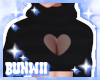 ☁ Sweetheart Black