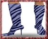 (bsap)purple tiger boots
