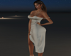 Vestido Blanco roto