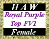Royal Purple Top FV1