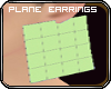 j| Plane Earrings