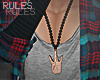 r. fingers necklace