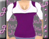 {JJ} Purple Sweater Fit