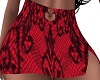 Red and Black Lace Mini
