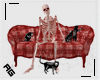 AG- skeleton cat sofa