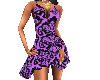 Purple Brokade Dress