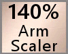 **SterArm Scaler 140% F