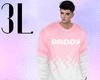 3L | Daddy Pink Sweater