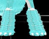 blue n white legs fur