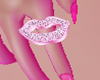 Lips Pink Ring e