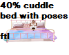 40% kids cuddle bed