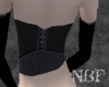 Simple dark corset
