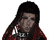 red and black dreads