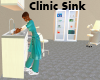 Animated clinic sink