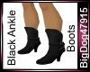 [BD] Black Ankle Boots 