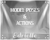E~ Model Poses & Actions