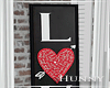 H. Valentines Porch Sign