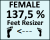 Feet Scaler 137,5%