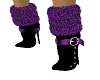 Christmas Purple Boots