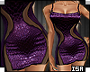 snake skin dress purple
