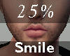 25% Smile M A