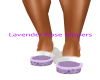 Lavender Rose Slippers