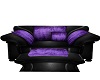 purple/black chair