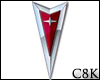 C8K Pontiac Emblem Logo