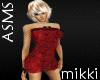 MK Frilly Crimson Dress