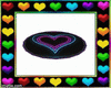 Neon Heart Rug