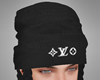 LV Beanie + Braids.